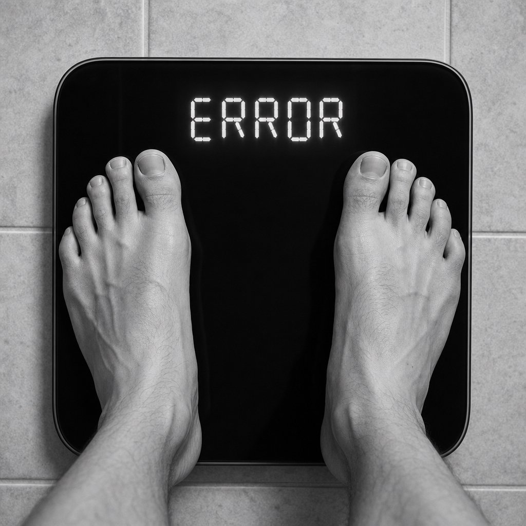 Body fat percentage vs body weight over 50 — why the scale lies