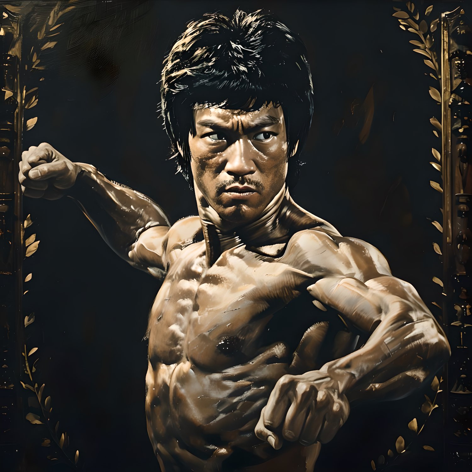 Bruce Lee fitness — barbell training programme